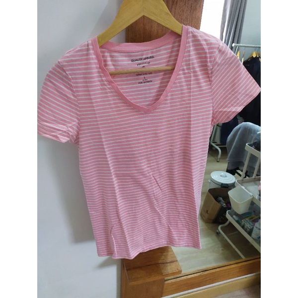 Giordano V Neck T-shirt Original (Preloved)