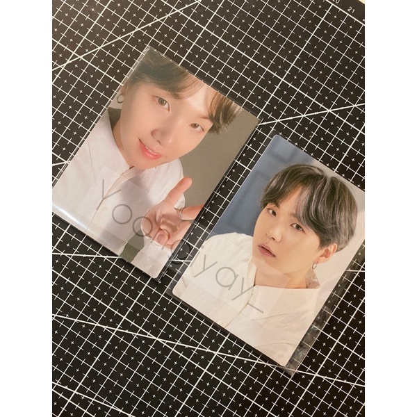 SUGA BANGBANGCON KEYRING HOLDER PHOTOCARD YOONGI