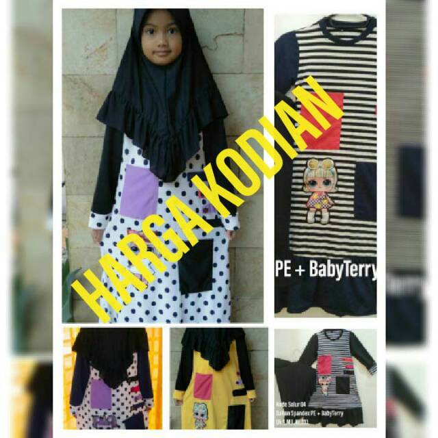 Gamis Anak LOL - KODIAN 65.000