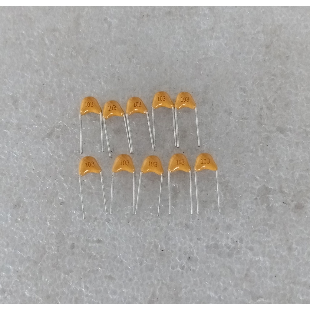 Capacitor Monolithic 10nf 103 10pcs