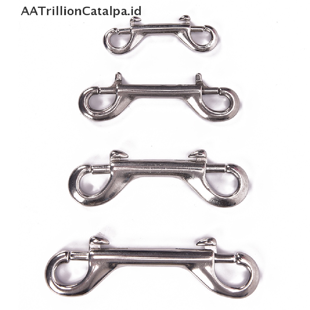 Aatrillioncatalpa 316 Kait snap bolt Bahan stainless steel Untuk scuba diving