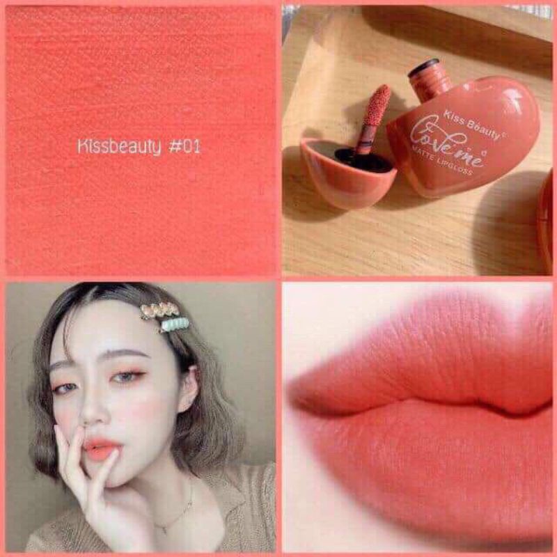 [BISA PILIH WARNA][ORIGINAL THAI] LIP LOVE ME KISS BEAUTY BENTUK LOVE