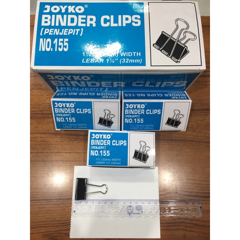 

Binder clip joyko no 155/ klip jepit/ klip buku