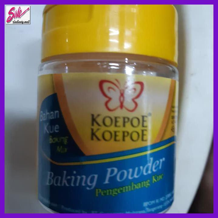 

DERPOWBAKING- BAKING POWDER MERK 'KOEPOE KOEPOE' -ASLIII.