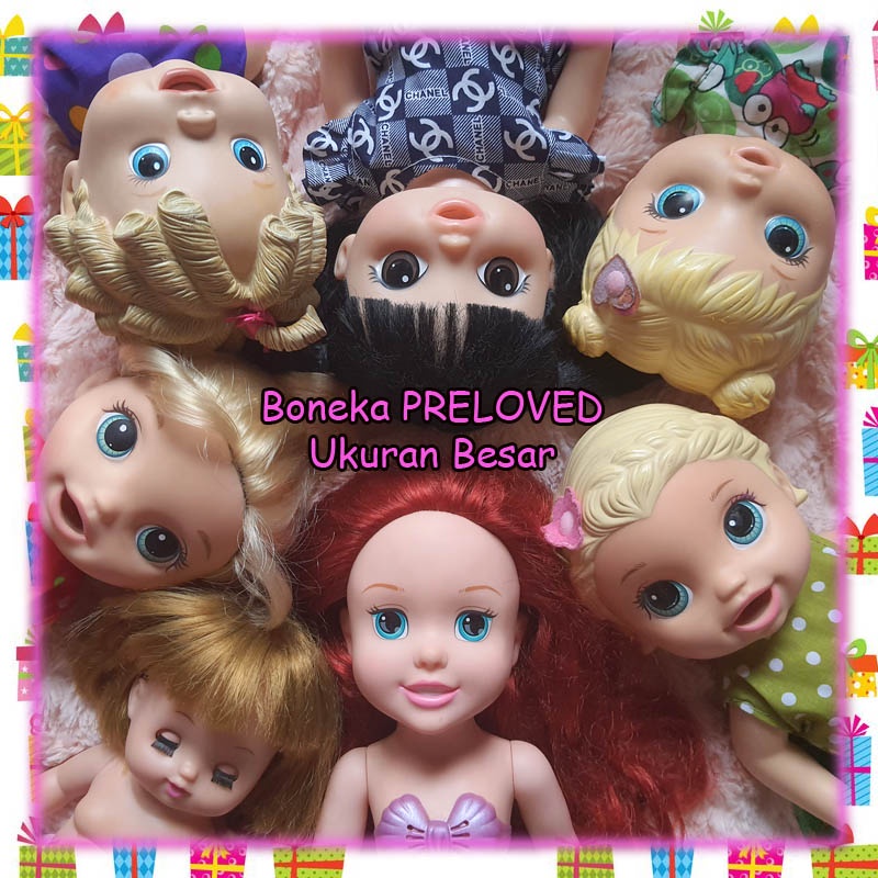 Boneka Preloved Ukuran Besar Baby Alive Toddler Mell Chan