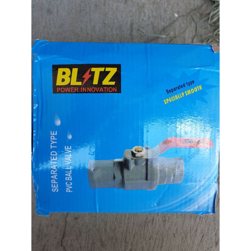 BALLVALVE PVC / STOP KRAN PVC &quot;BLITZ&quot; 1,5