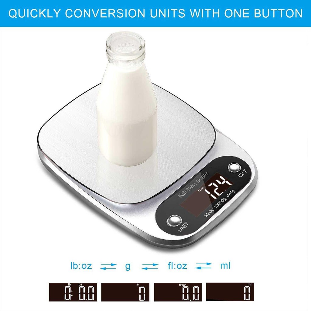 Taffware Digipounds Timbangan Dapur Digital Kitchen Scale 10kg 1g Z2S ( Mughnii )