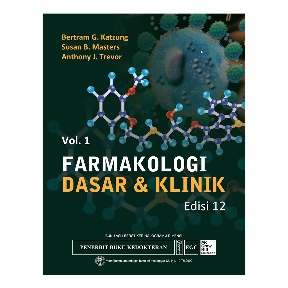 Farmakologi Dasar & Klinik Vol.1 dan Vol 2 Ed.12
