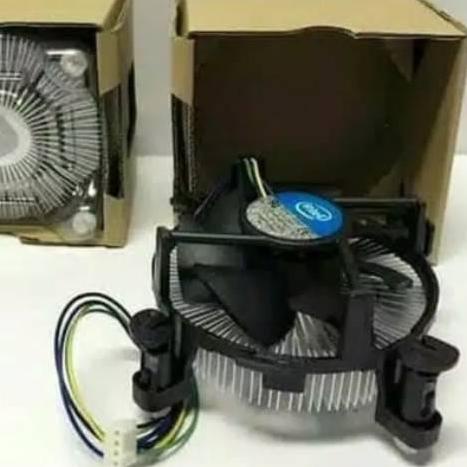 Fan Processor LGA 775 1155 Intel Combo. CPU Cooler Cooling Fan LGA 775-1155 Kipas model original ori
