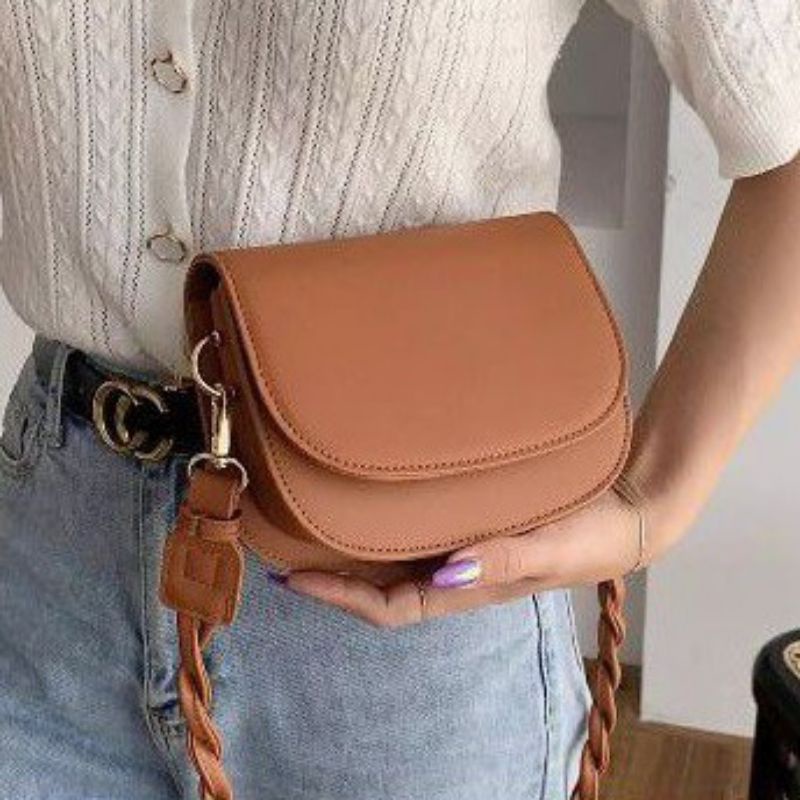 Tas Selempang Wanita Slingbag Fashion Dua Tali Murah Import