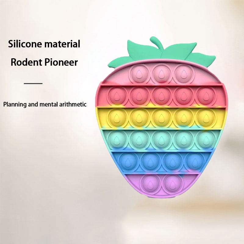 Es Krim Produk Baru Puzzle Dekompresi Mainan Rainbow Macaron