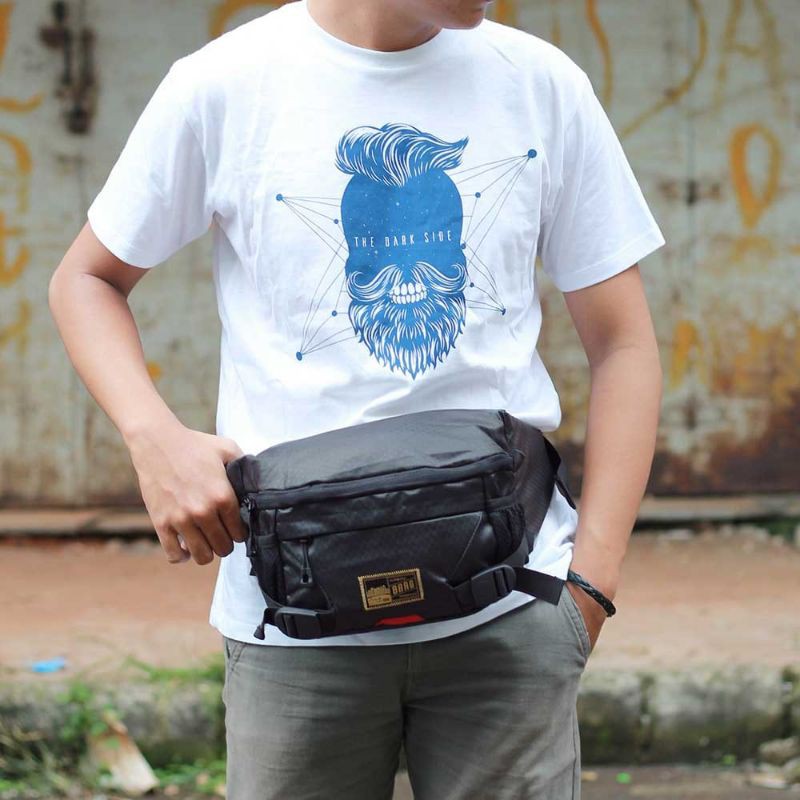 New Arrival Tas salempang pria slingbag waistbag pinggang jumbo terbaru waterproof anti air original