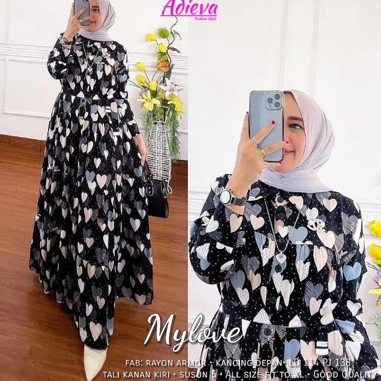 Gamis Motif / Mylove / Belvita / Flowy / Leafio / Keyra / Meica / Arumy / Carmelo / Kamoa / Juwita D