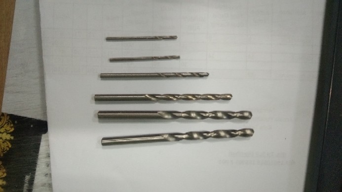 Mata Bor Besi 4.5 Mm Bor Besi Hss Twist Drill Bit 4.5 X 79 Mm Harga Per Pc