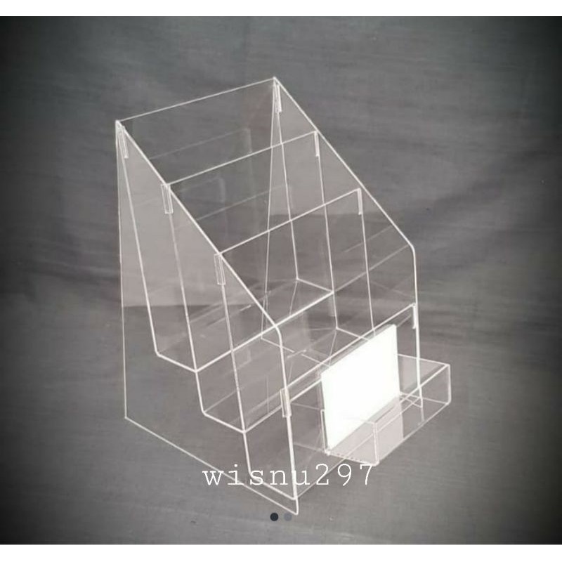 

Acrylic Tempat Brosur A5 (3 susun)