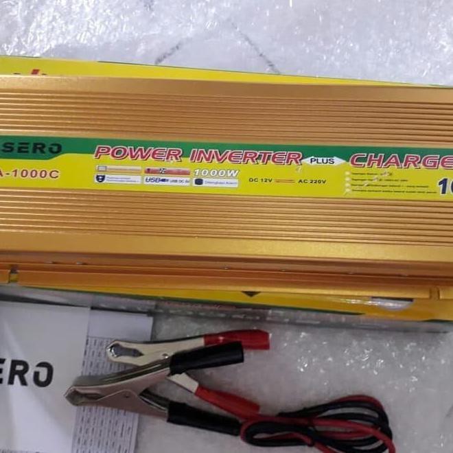 Power Inverter Visero 1000W Plus Charger 10A Visero Sfa-1000C
