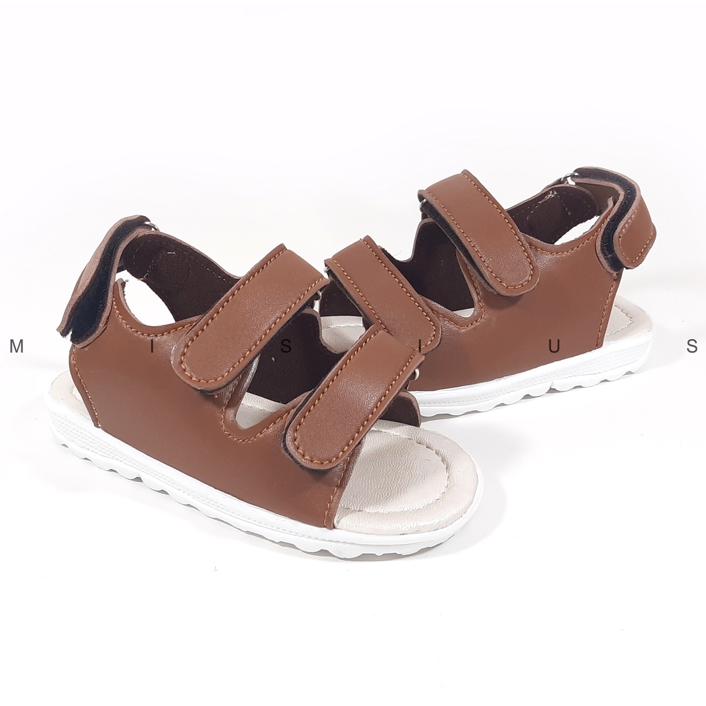 Misius - STREEP Sandal Anak Sole Anti Slip Velcro