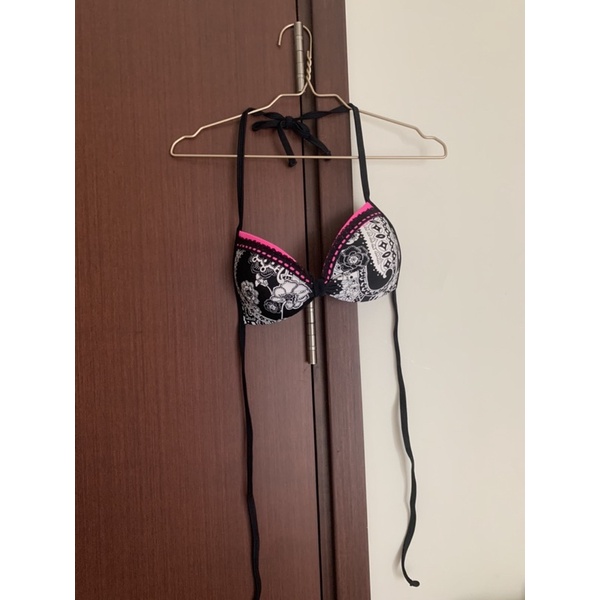 Bikini tribal atasan ada cup swim sexy preloved second bekas thrift renang cup push up