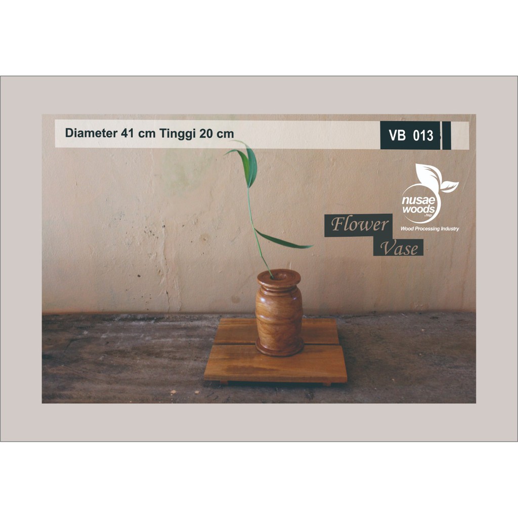 VAS BUNGA KAYU/VAS BUNGA/KADO UNIK/VAS KAYU/VAS BUNGA KAYU UNIK/VS13