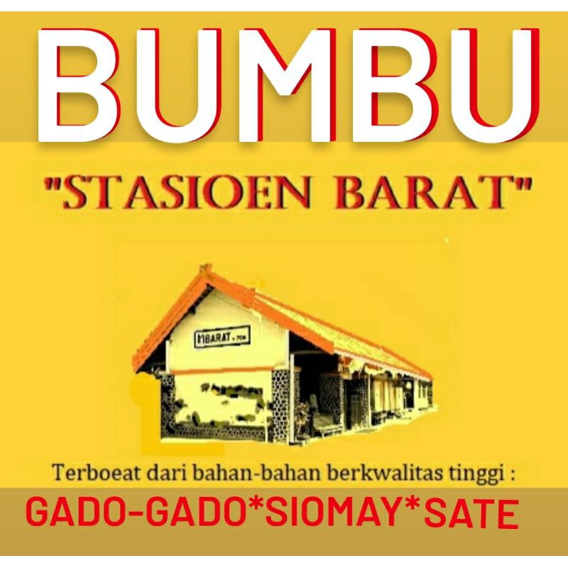 Bumbu Gado gado Siomay Sate 1 kg merk &quot;STASIOEN BARAT&quot;