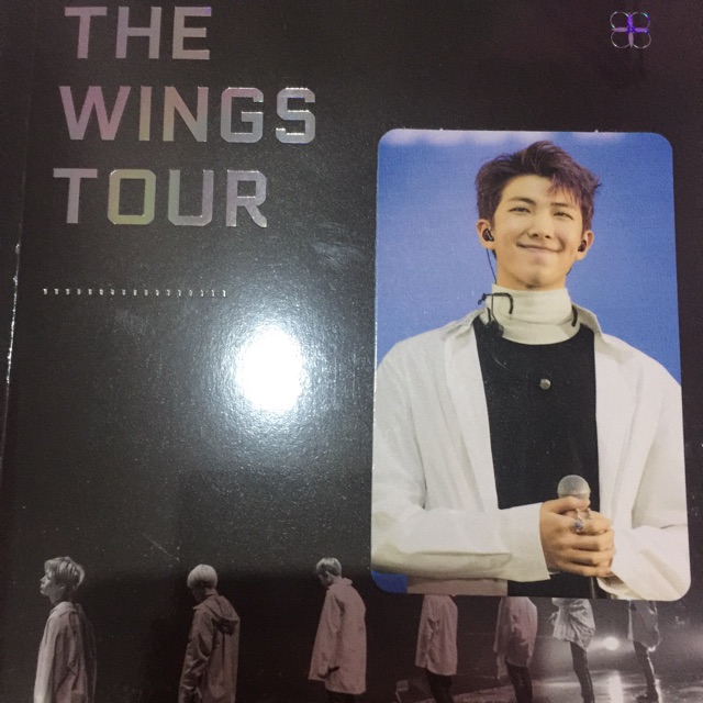 [NEGO] BTS WINGS tour in seoul dvd 2017 withrapmonster photocard