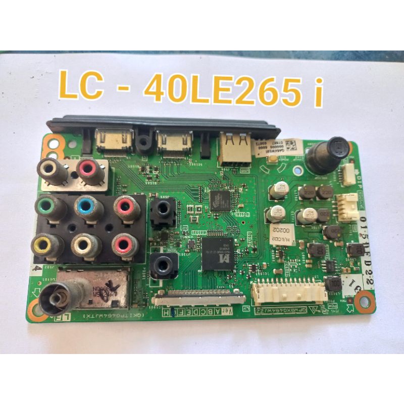 mb - mainboard - matherboard - mobo - sharp - LC - 40LE265i - LC40LE265i