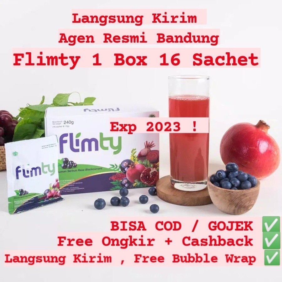

FLIMTY 1 BOX 16 SACHET ORIGINAL - FLIMTY FIBER OBAT PELANGSING KURUS