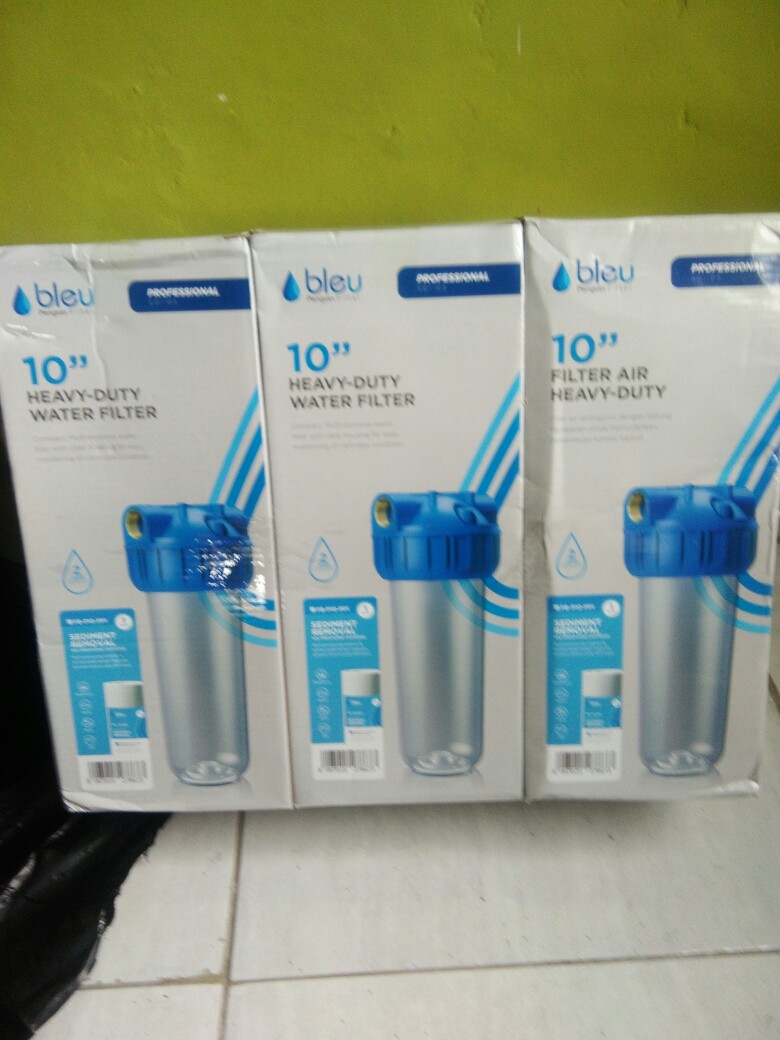 Penguin Bleu  Filter Paket 3 Filter Air Pp, Cto, Gac Pbf-10 Profesional Series