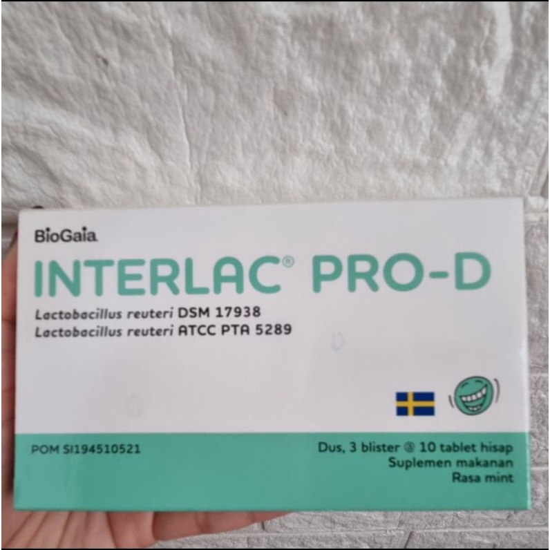 Interlac Pro-D (3 blister @ 10tablet)