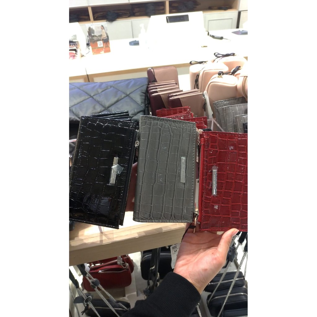 [ JASTIP ] Dompet Panjang Wanita Motif Croco STRADIVARIUS