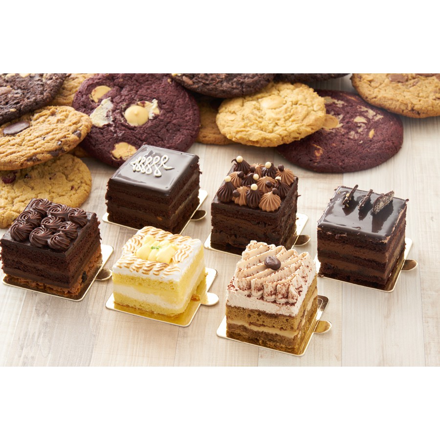 ALAS TATAKAN KUE POTONG GOLD 10PCS - TATAKAN KUE SLICE CAKE BOARD EMAS TEBAL - SLICE CAKE PLATE