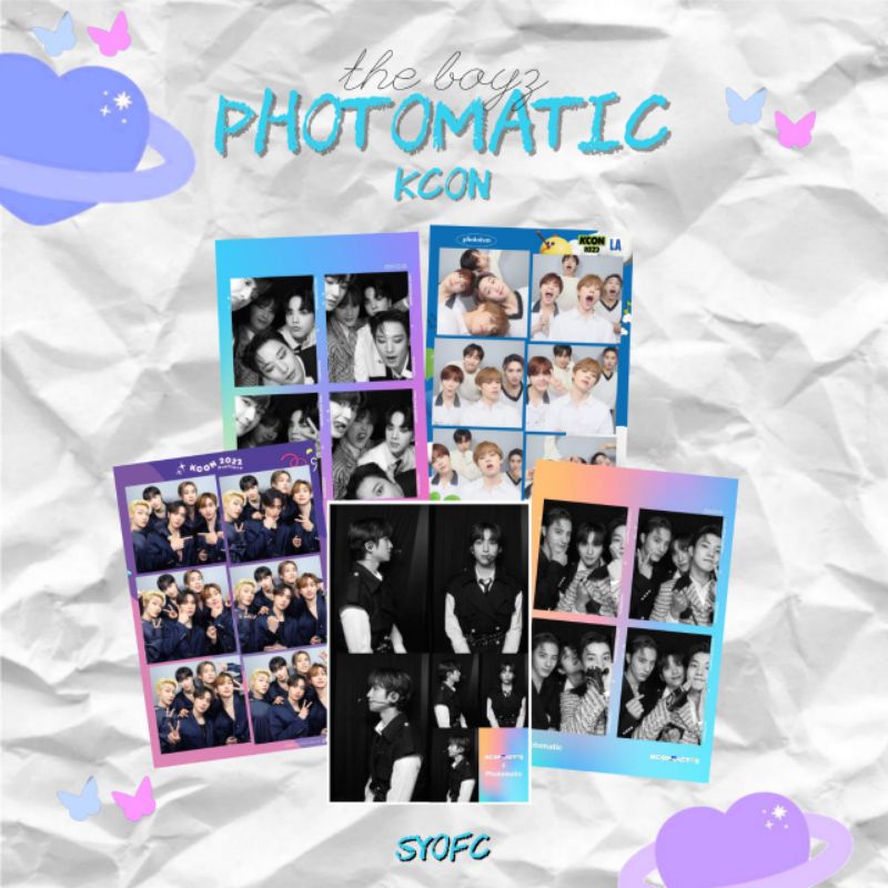 [ READY STOK ] THE BOYZ Postcard Photomatic Kcon LA tbz kpop
