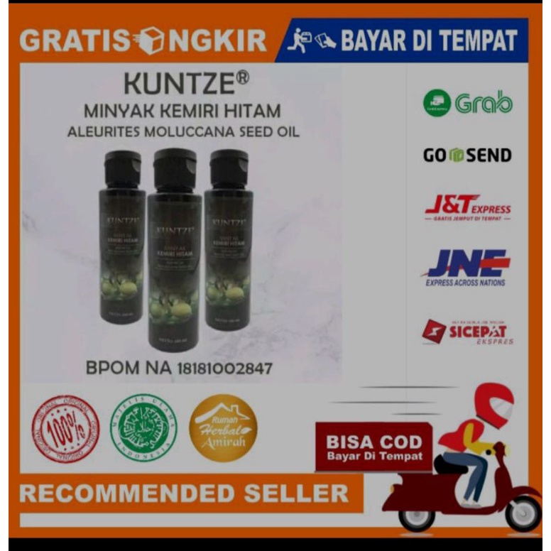 MINYAK KEMIRI KUNTZE asli penyubur rambut