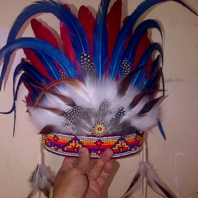 TOPI PAPUA - PAPUA ETNIK BULU AYAM JANTAN