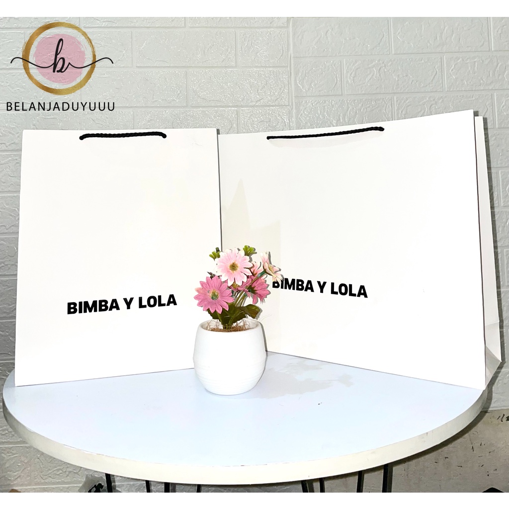 Paper Bag Bimba Y Lola Pembungkus Kado Muat Box ( READY STOCK JKT )