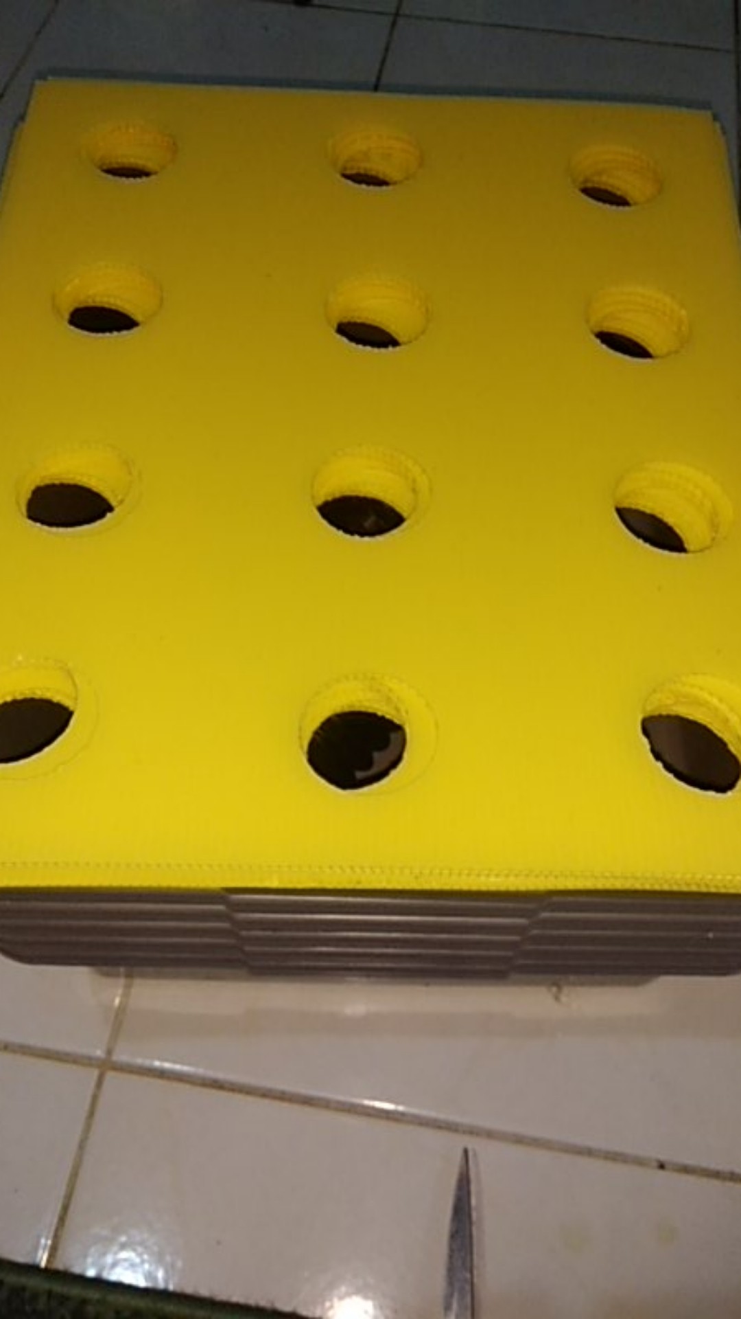 Bak Hidroponik Wick System Dan Tutup Imprabroard 12 Lubang Pg Jaksel