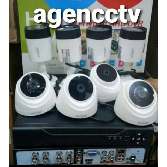 Paket cctv dahua 8 kamera 2mp 1080p