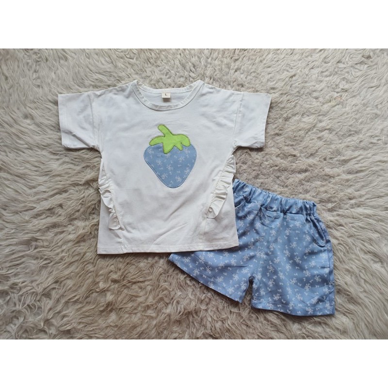 baju bayi IMPORT Strawbery