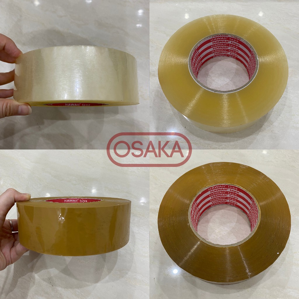 

Lakban Hawaii Bening & Coklat Jumbo 48mm / 2 inch x 300 yard Daimaru
