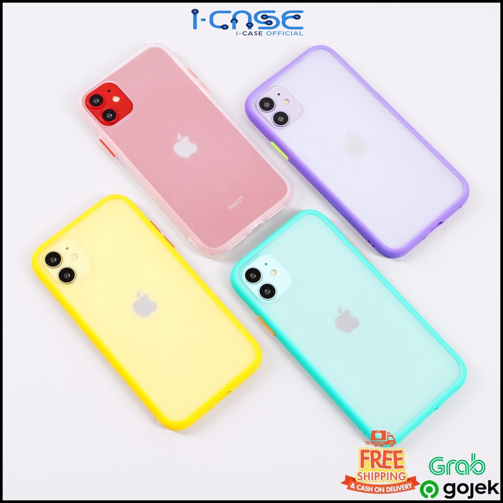 Slim hybrid Doff soft Case -2 for ALL IPHONE 6 7 8 + x xs xr 11 pro max