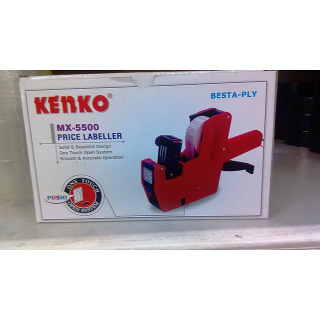 

Alat label harga Kenko MX 5500 price labeler