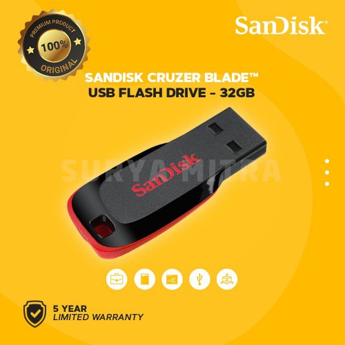 FLASHDISK SANDISK 32GB CZ50