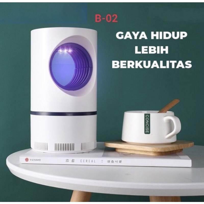 Perangkap Nyamuk Elektrik B02 - Mosquito Killer Ultraviolet - Perangkap nyamuk B02