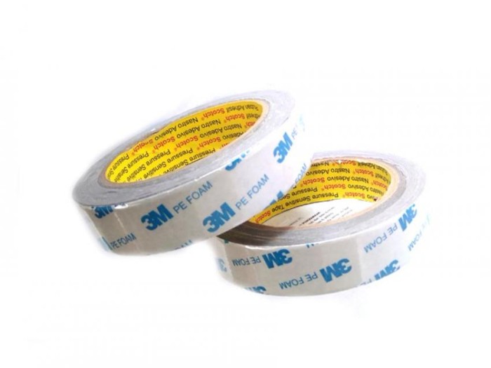 double tipe 3 m pe foam tape original 24mmx4m