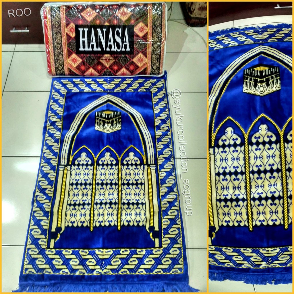 SAJADAH BUSA TEBAL EMPUK / ALAS KULIT DOUBLE / LEBAR / MURAH