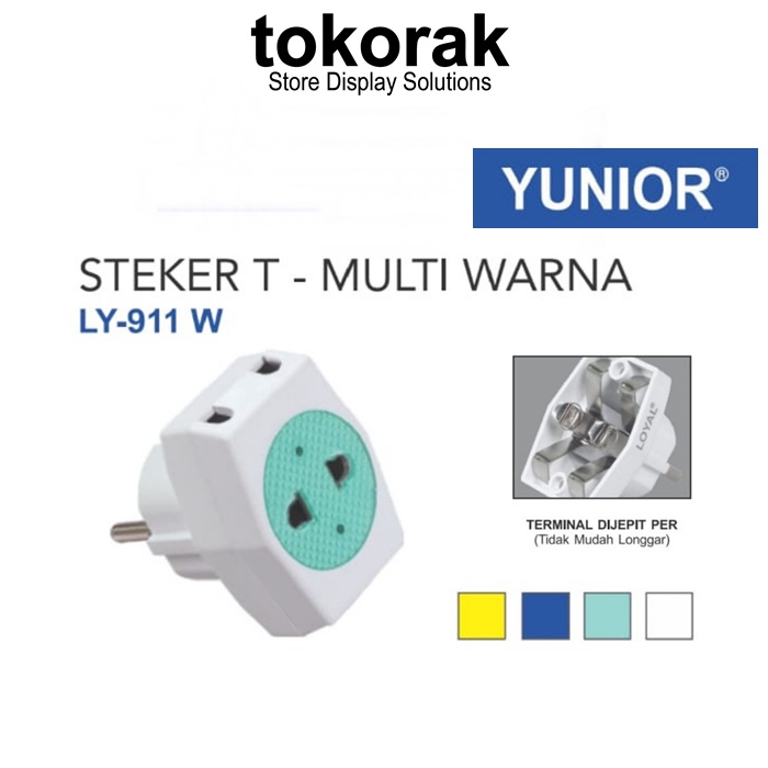 STEKER T MULTI LY - 911 W LOYAL YUNIOR COLOKAN 3 CABANG STOP KONTAK