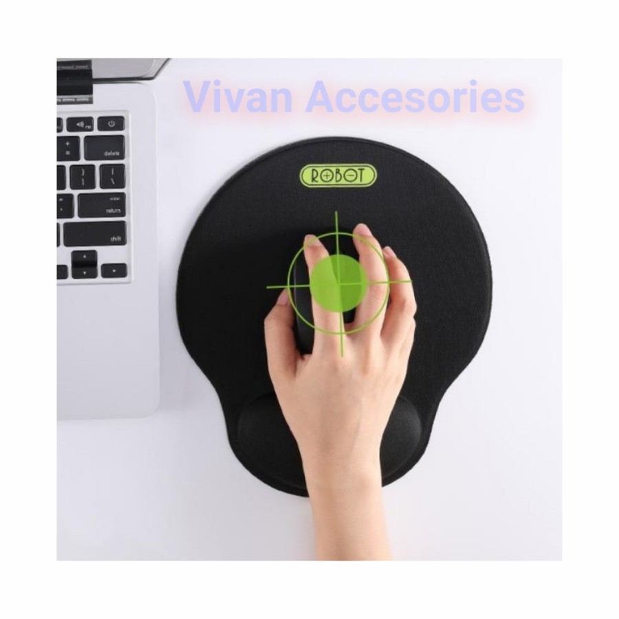 Robot mousepad Rp02 205-204 MM mousepad black