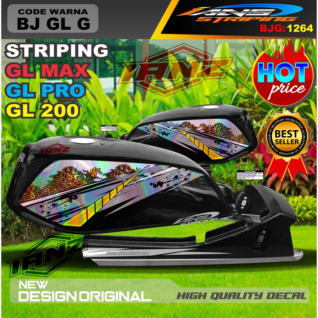 CUSTOM STRIPING GL MAX / STIKER STRIPING GL PRO GL 2000