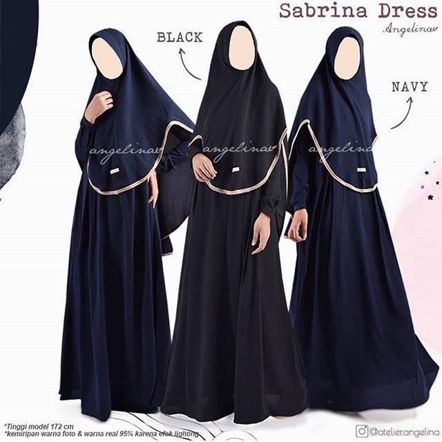 Sabrina Dress Black XS by Atelier Angelina