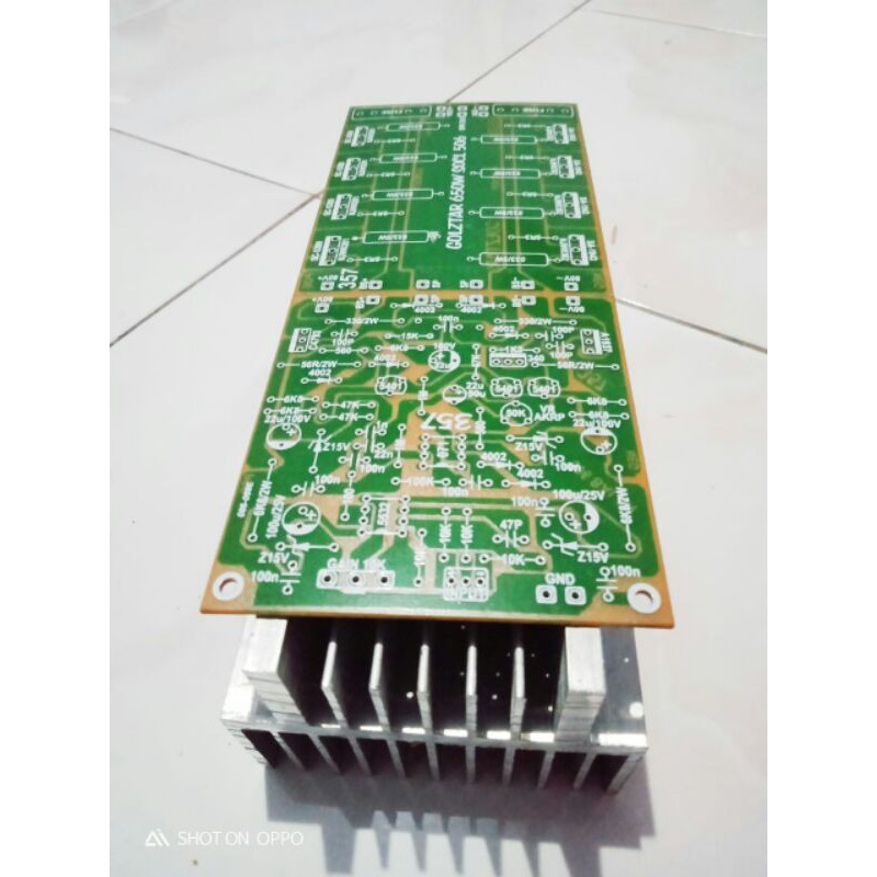 PCB SOCL 506 Input Balance Plus Heatsink 18 sirip 2U 20cm